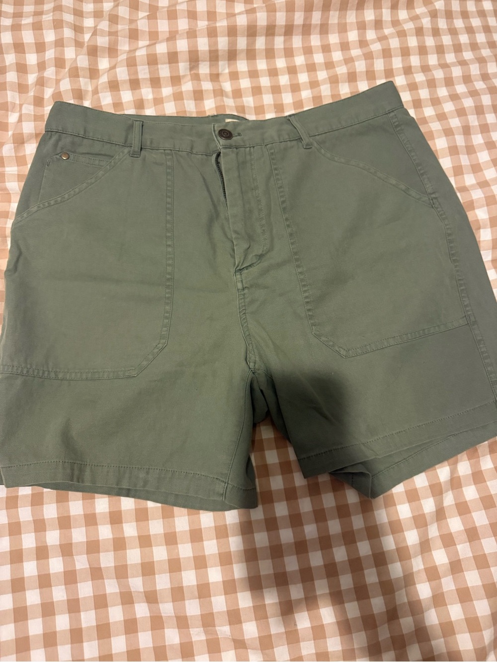 Men’s marine layer shorts size 34 olive - Picture 5 of 8